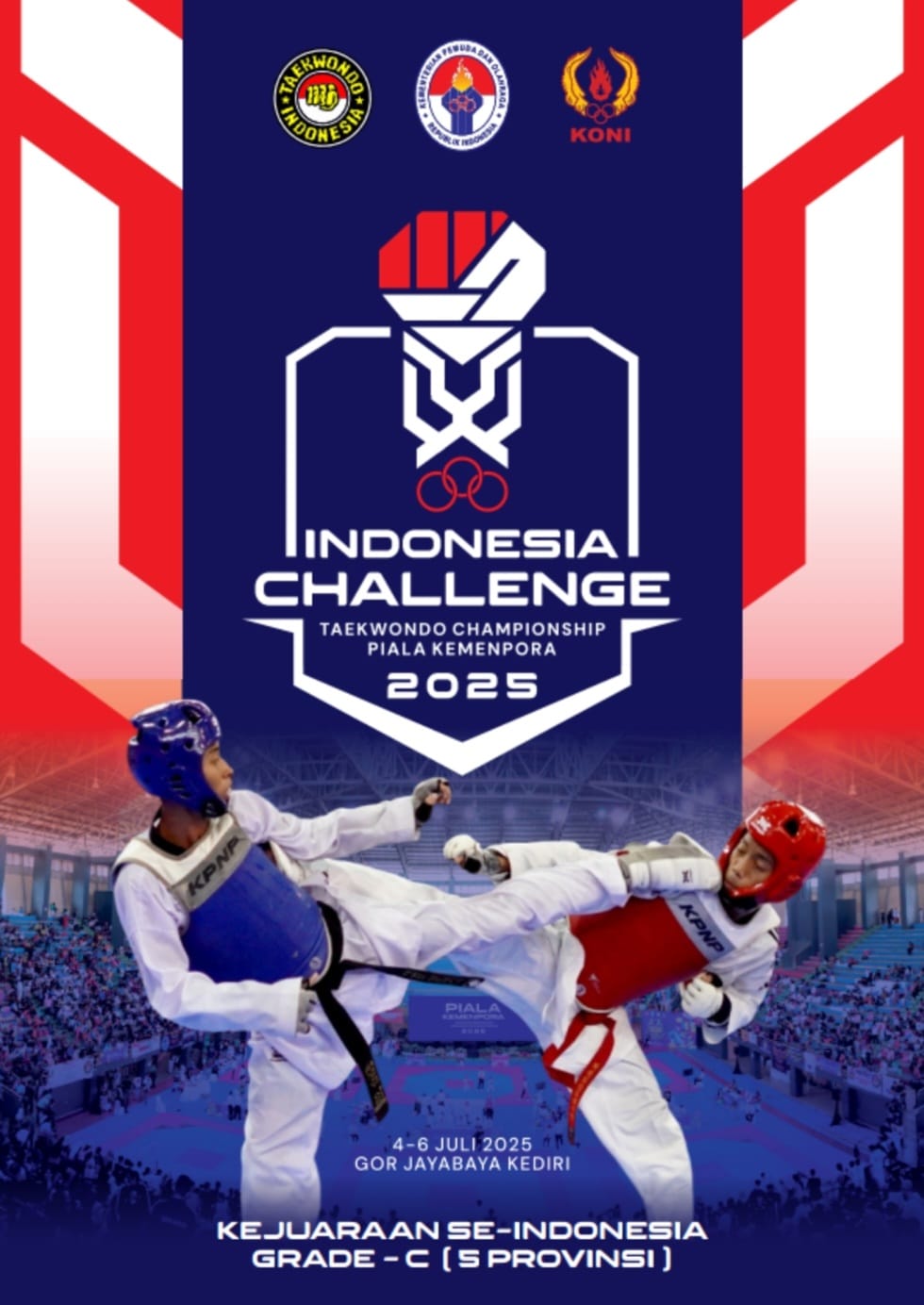 Ajang Pertarungan Prestasi Taekwondo di Tanah Air Taekwondo Indonesia Dojang jaguarclubsemarang